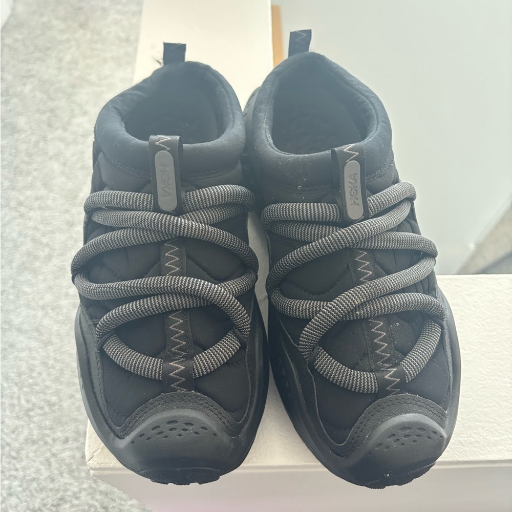 Hoka One One Black Mules
